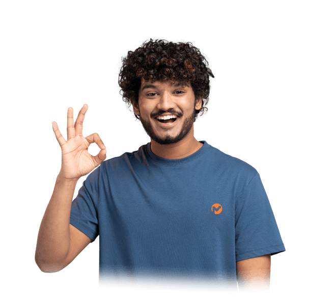 Happy Developer showcasing the MashonaDev brand